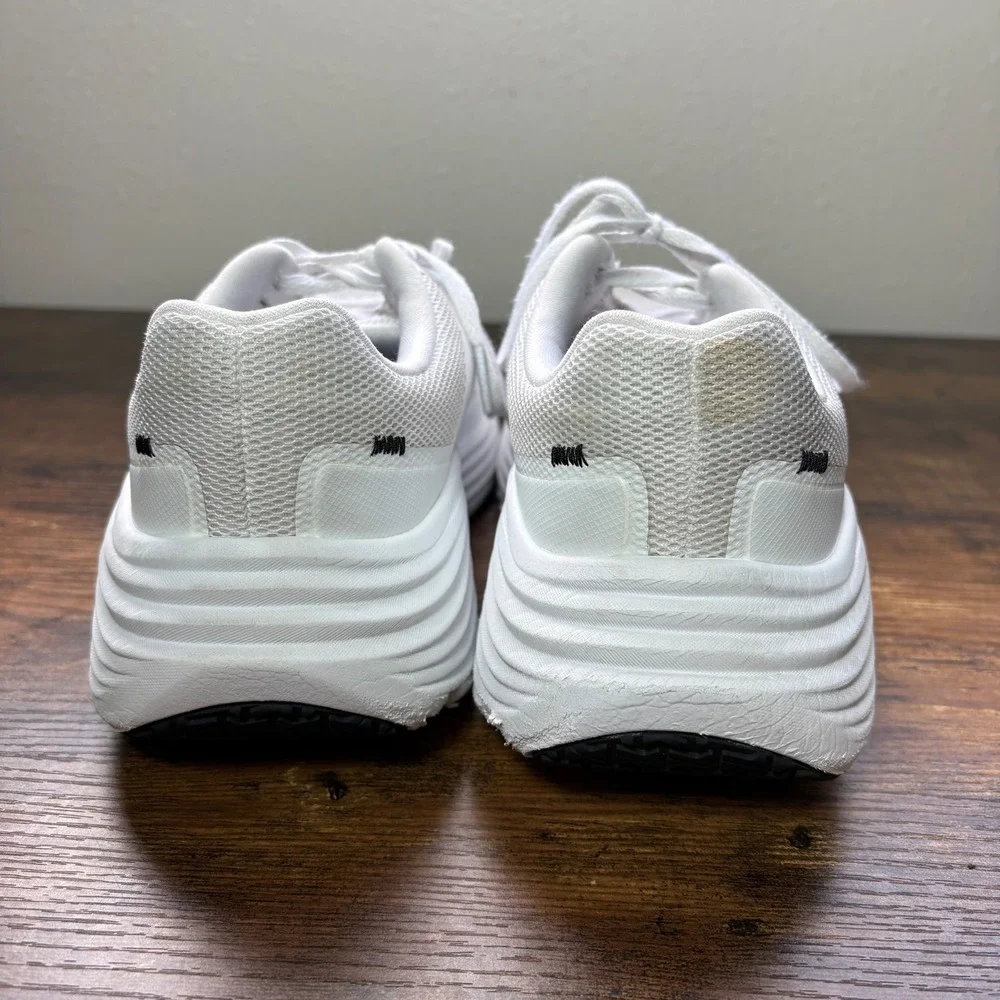 Skechers Max Cushioning Elite White Mesh Running Shoes Womens 8.5